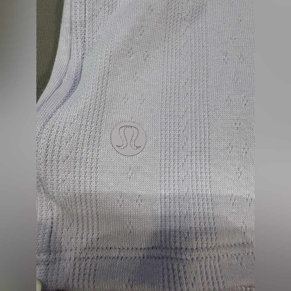Lululemon Cotton Pointelle Cropped Cami Tank - Picture 10 of 16